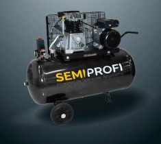 Pístový kompresor SEMI PROFI 250-10-90 ; 1121480466 foto